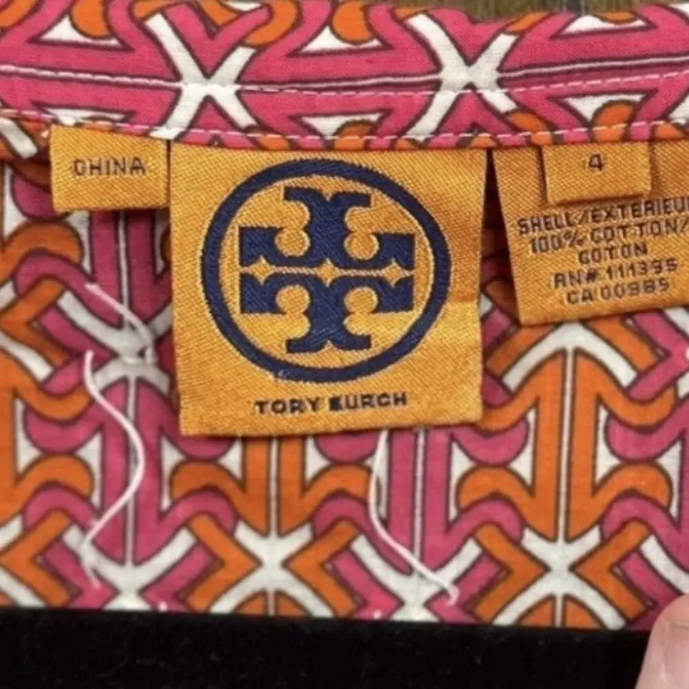 Tory Burch Stephanie Sequin Sparkle Blouse | Size 4